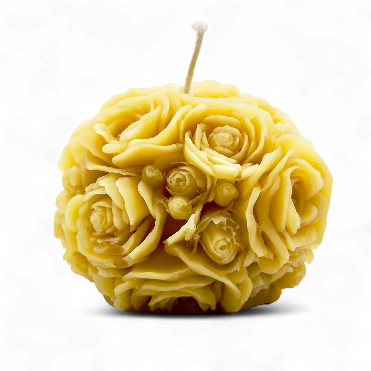 Bougies Rosace Cire d'Abeille