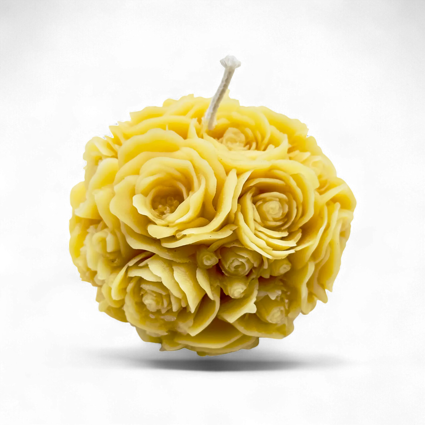 Bougies Rosace Cire d'Abeille