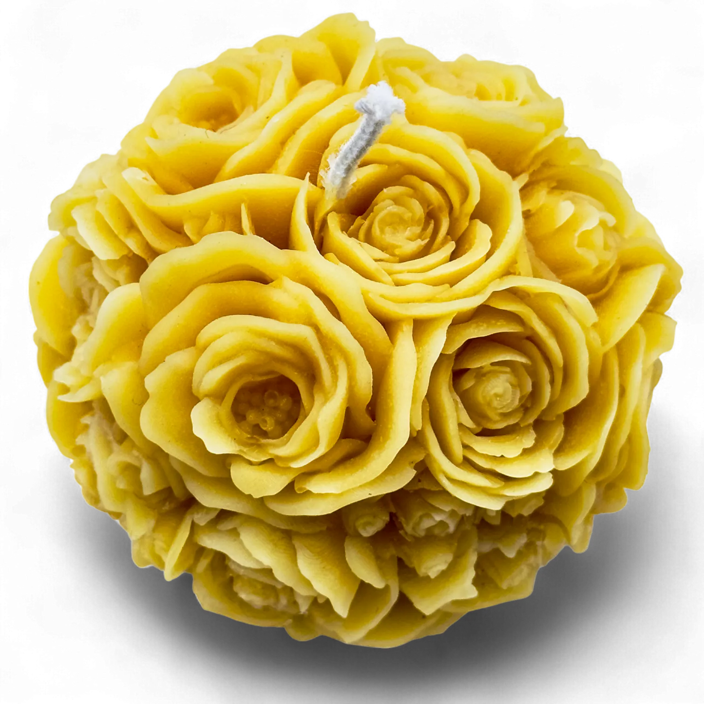 Bougies Rosace Cire d'Abeille